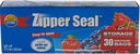 Zipper seal Sandwich Bags 30