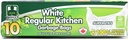 White Reg. Kitchen Garbage Bags 20"X21"