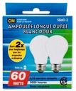 CM Soft White Bulbs 2X60w