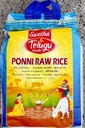 Telugu Ponni Raw Rice 10lb