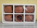 Clay Kulhad 6Pcs Tea Set 120ml